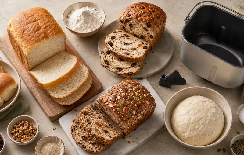 Bread Machine Recipes: 7 Reliable Formulas