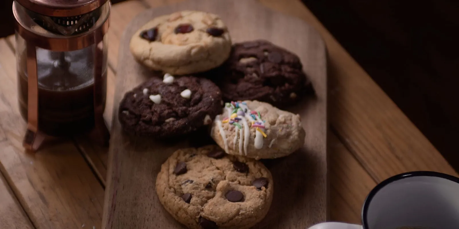 Sourdough Cookies: One Base, Five Cookies