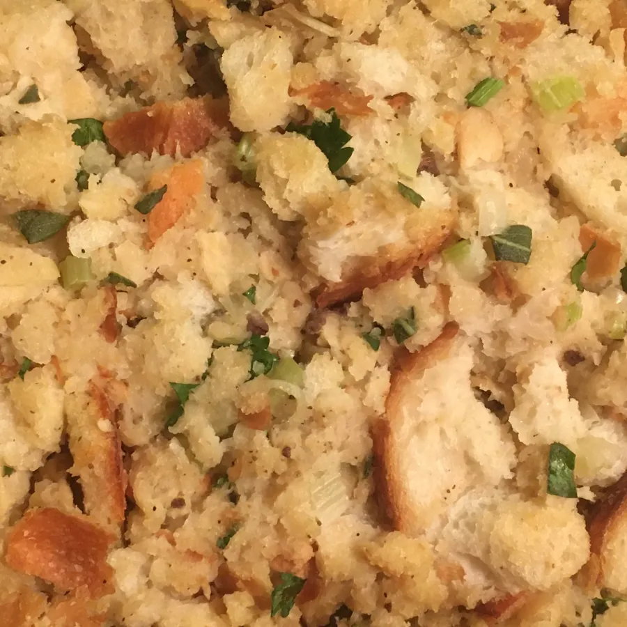 Sourdough Stuffing: An Adjustable Herb Formula